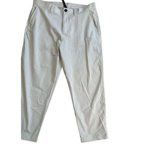 LULULEMON Men's Light Beige Ankle Tech Ankle Pants Size 36 x 27 - Picture 7 of 8